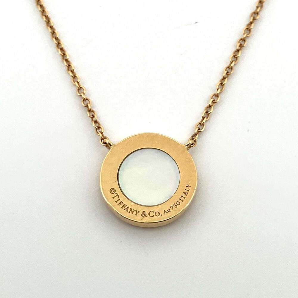TIFFANY Gold Diamond Necklace - Picture 6 of 7